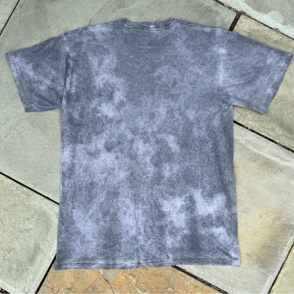 Reworked Overdyed Black Grey Skate T-Shirt - Picture 2 of 6